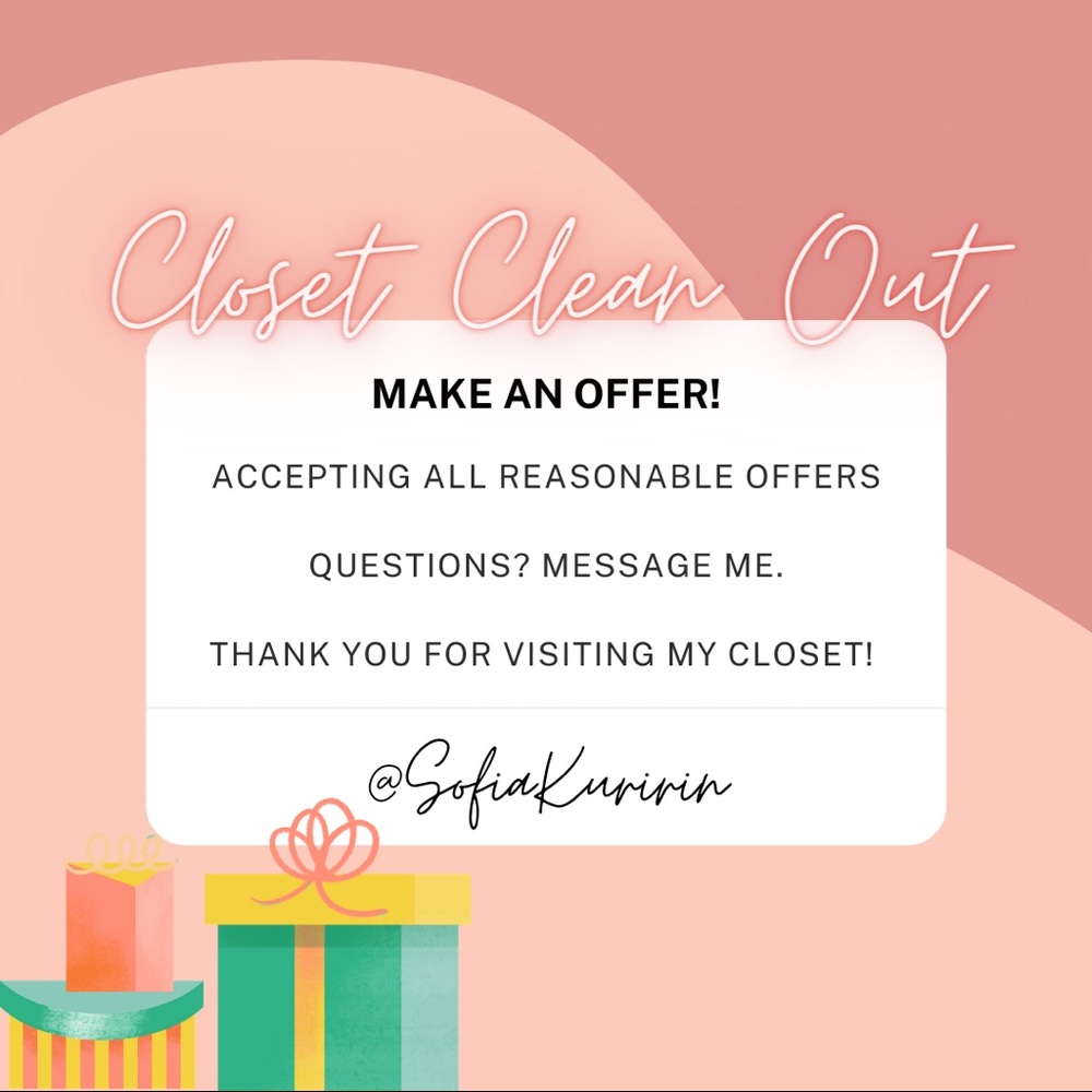 Like an item? Make an offer!